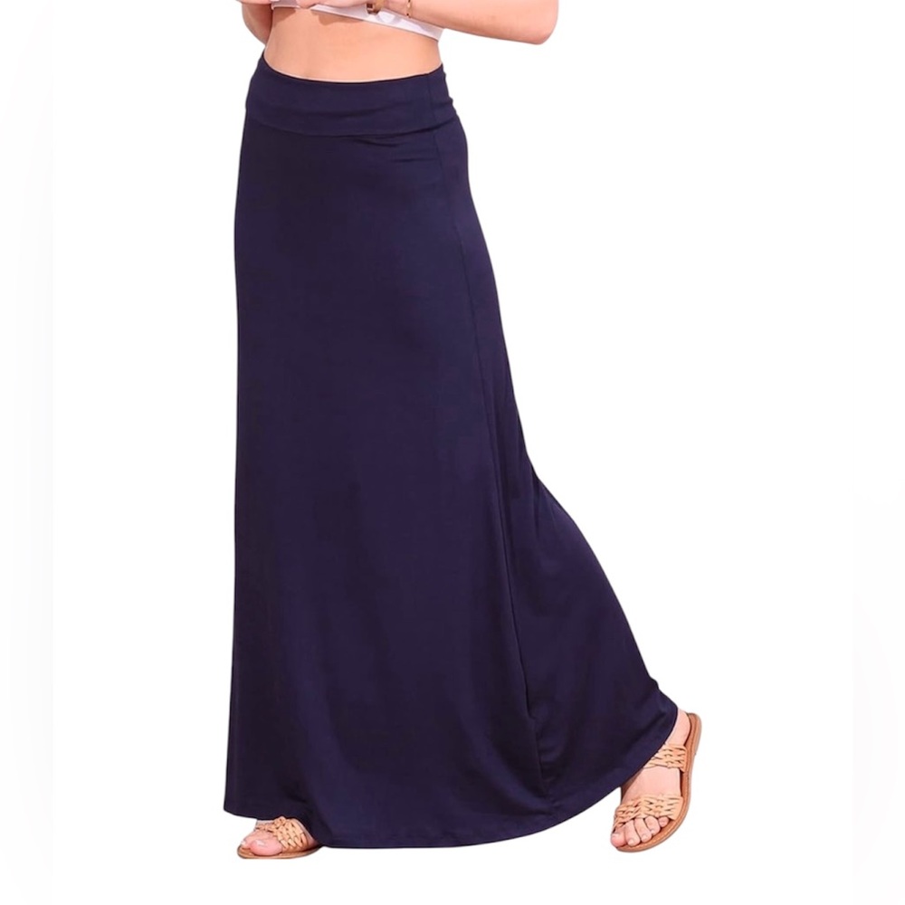 BCBGMAXAZRIA Maxi Navy Skirt